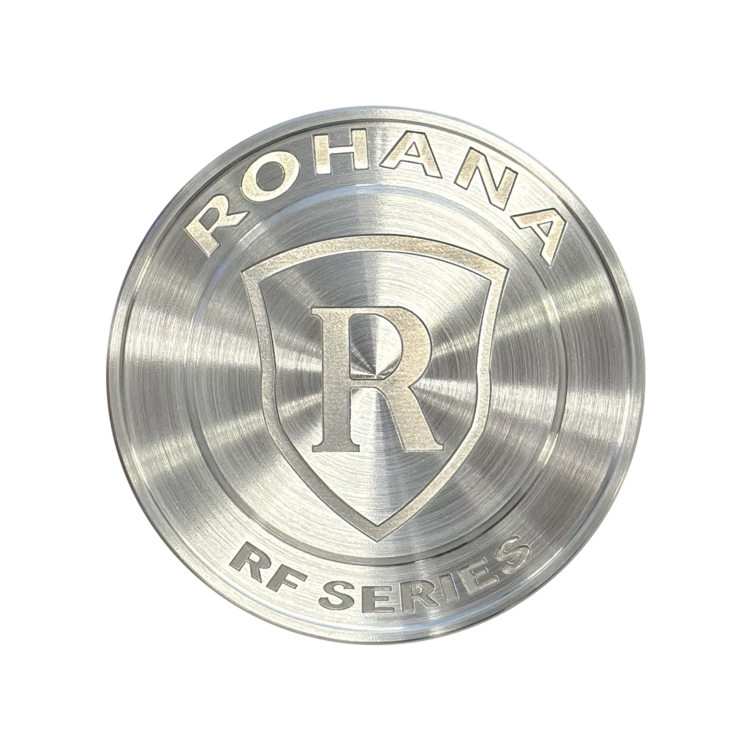 RF Center Cap - Brushed Titanium