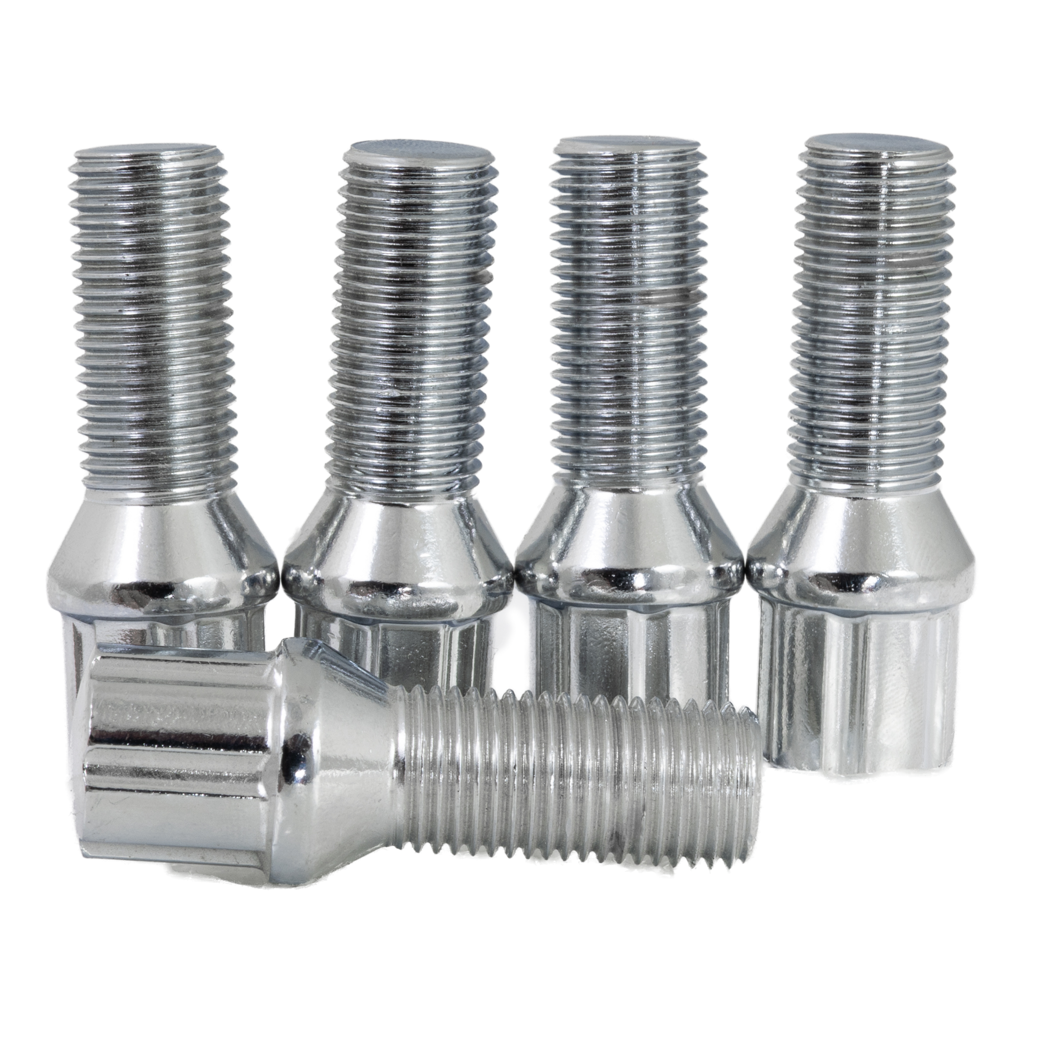 Lug Bolts w/ Spline Key (20 Pack)