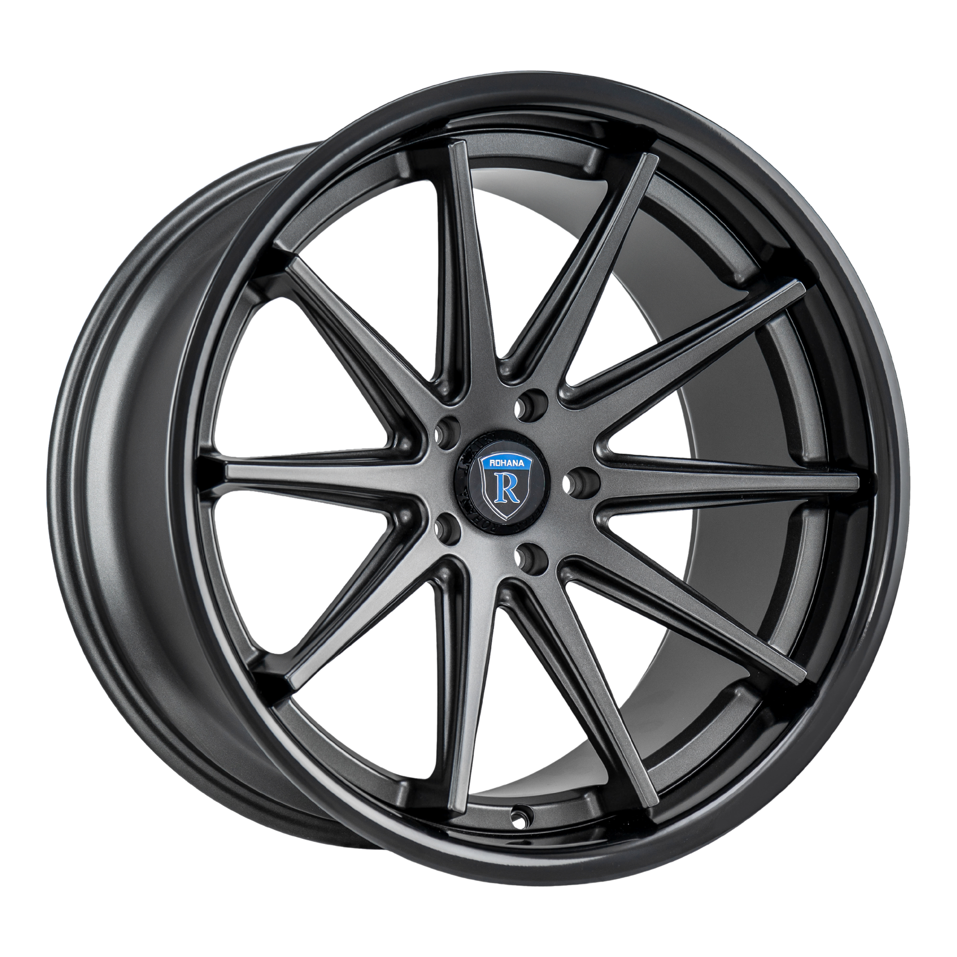 RC10 Matte Graphite/Gloss Black Lip