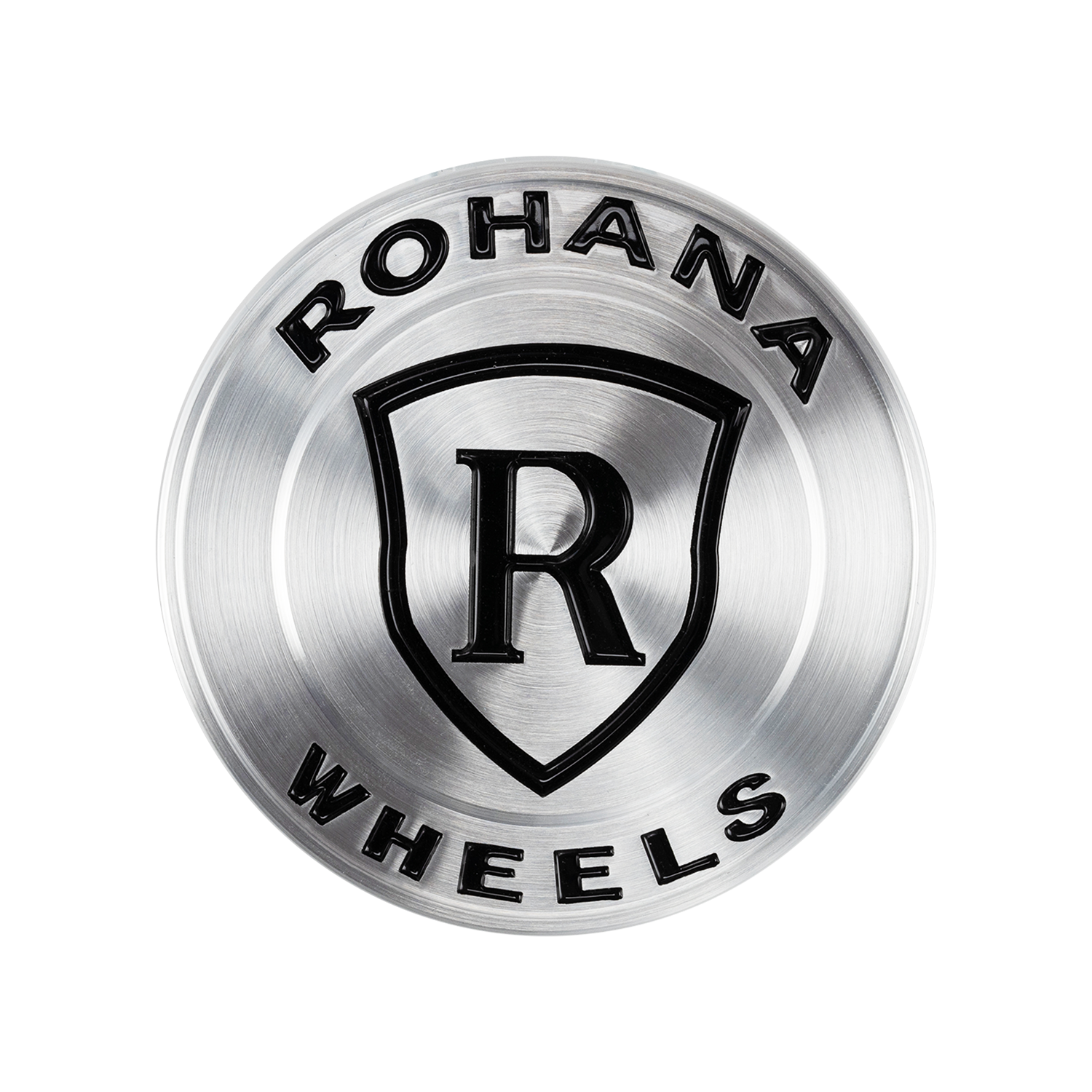 RFX/RFC Center Cap V2 - Brushed Titanium / Black