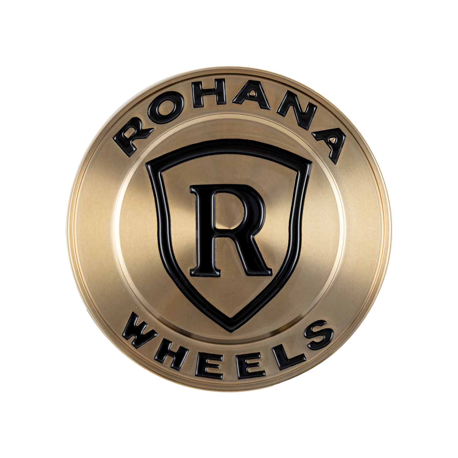 RFX/RFC Center Cap V2 - Machine Bronze / Black