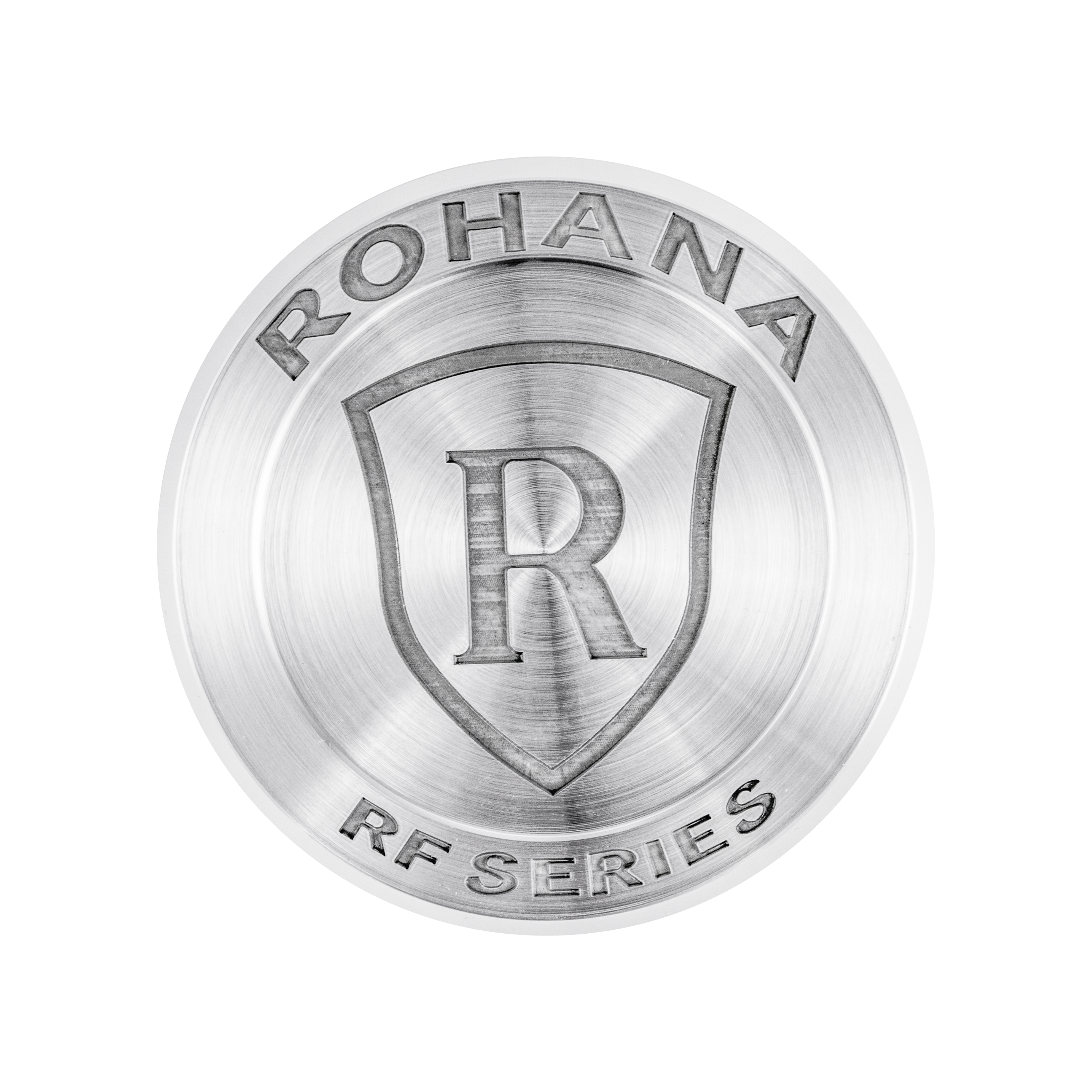 RF Center Cap - Tall - Brushed Titanium