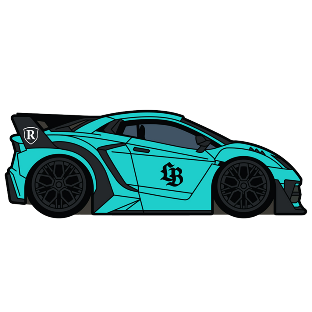 Rohana X LBWK Lamborghini Collab Pin