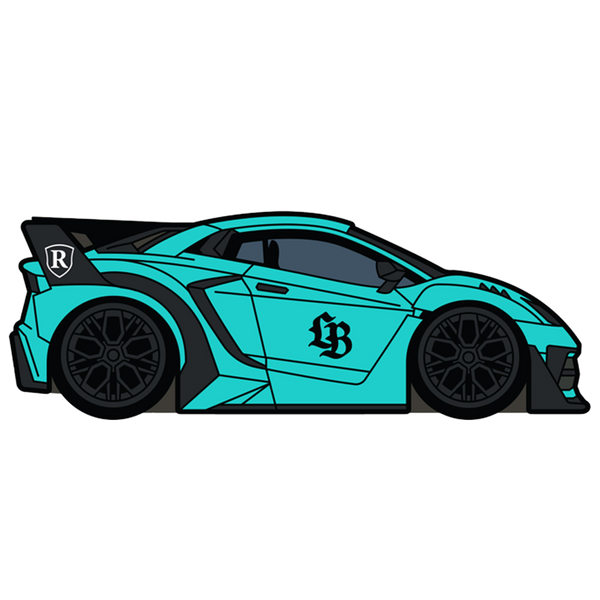 Rohana X LBWK Lamborghini Collab Pin