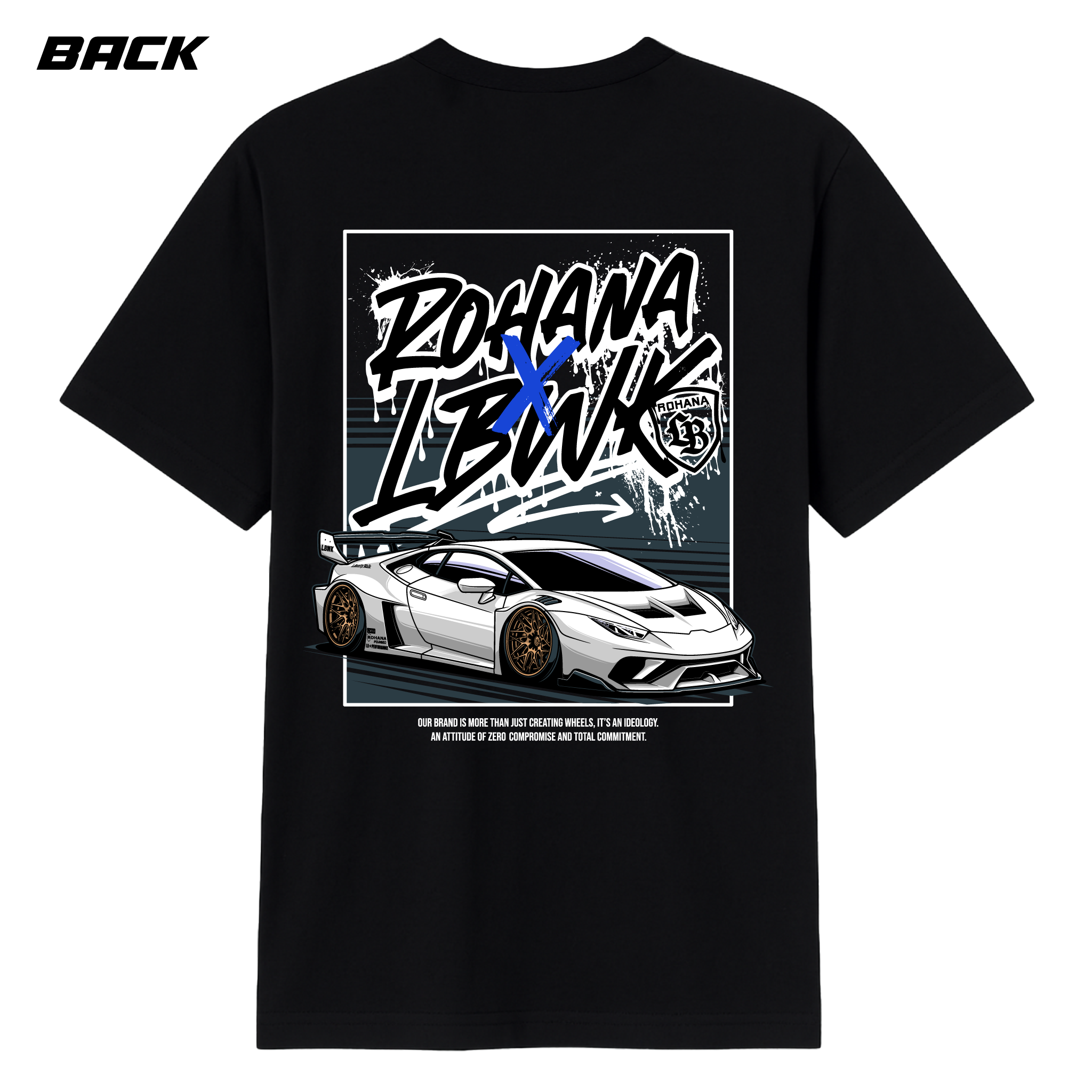 Limited Edition – Rohana x Liberty Walk Huracan Tee